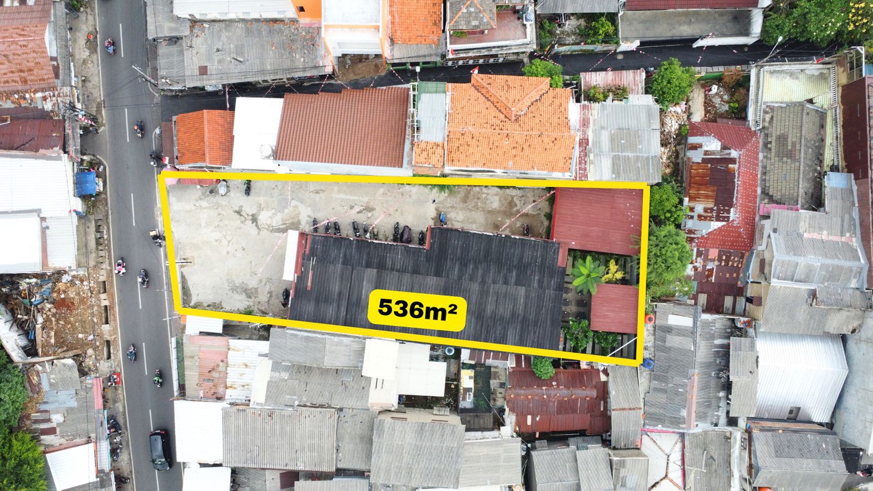 Kavling/ Tanah Lokasi Strategis 536 m2 di Bukit Duri, Tebet - Ideal untuk Kos, Usaha & Komersial