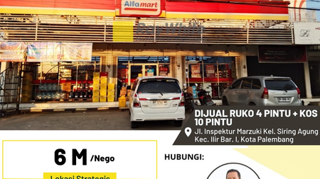 Ruko dan Kos 10 Pintu di Pakjo