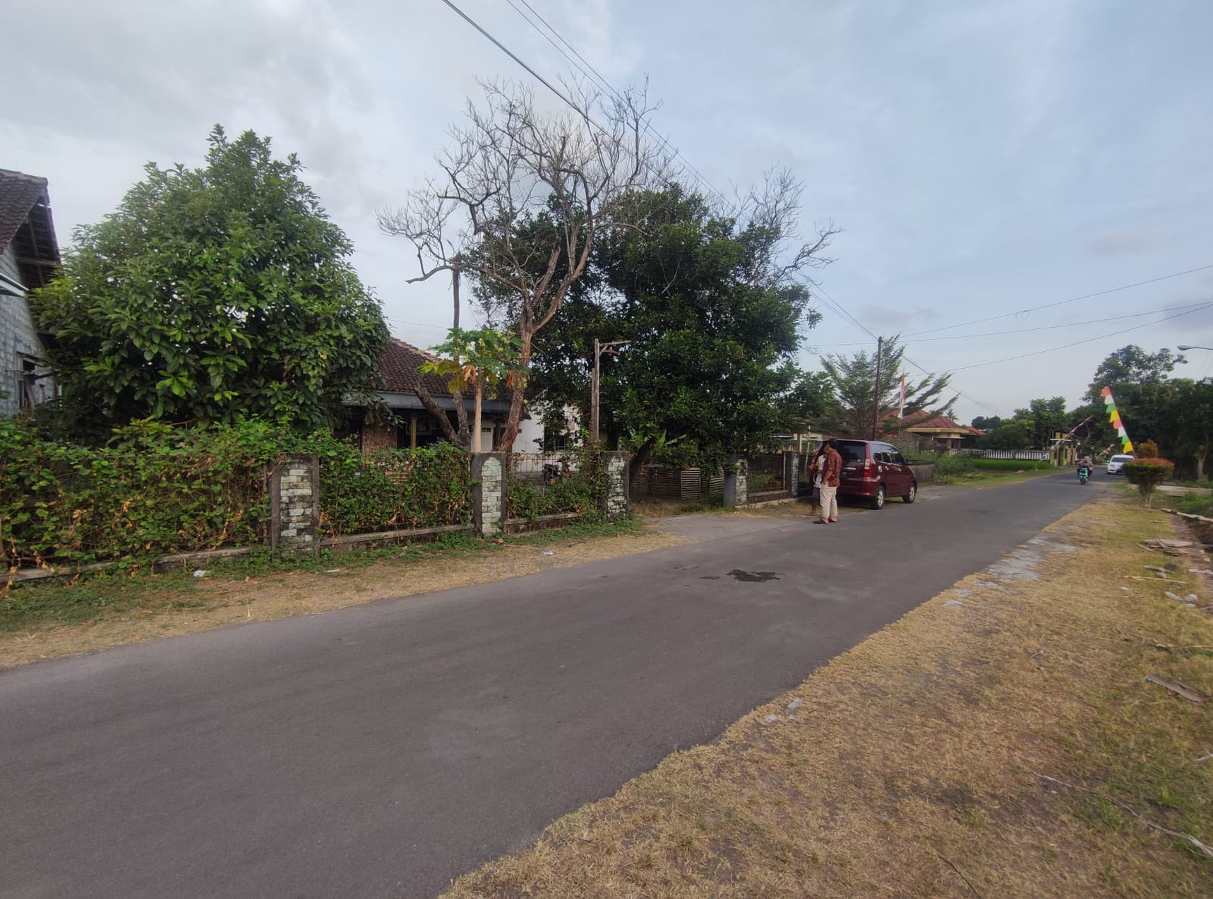 Tanah Pekarangan+Rumah 1621 Meter Persegi Lokasi Dekat Area Candi Kalasan