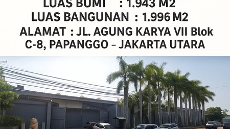 Dijual Cepat! Gedung & Kantor Strategis di Jakarta Utara