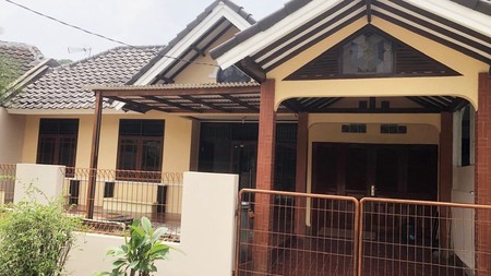 Rumah 1 Lantai, Bebas banjir, Lokasi Strategis dekat ST. Sudimara