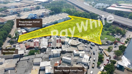 Tanah Dadap Raya Jakarta 9287 m2 samping Pergudangan Kamal Bisnis Center 