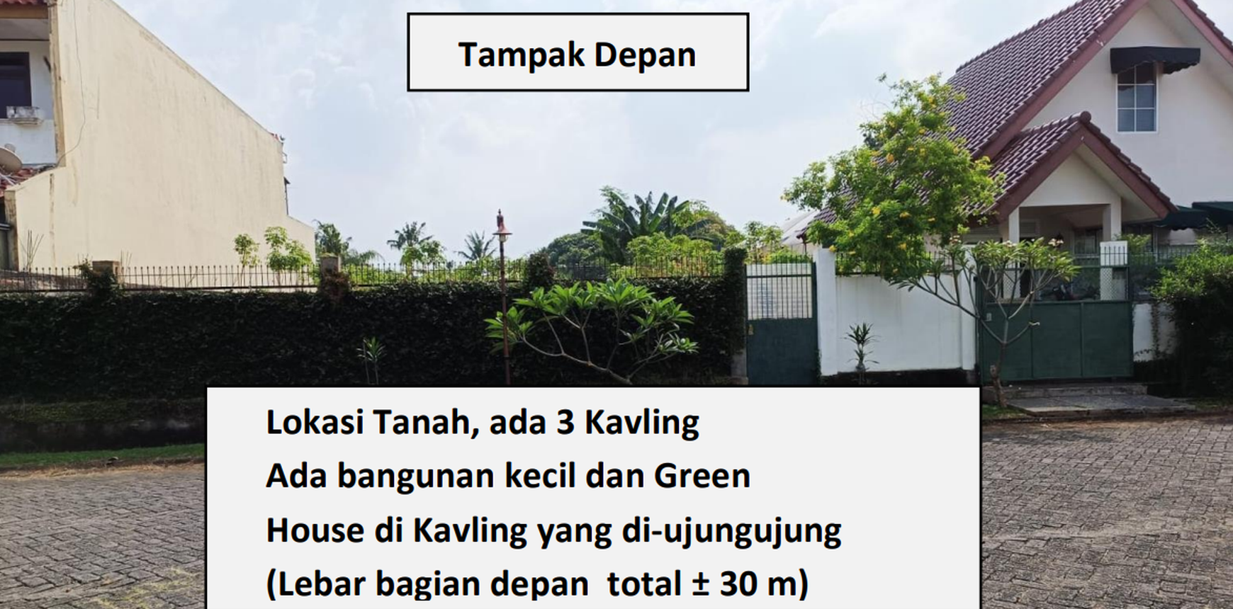 Kavling Murah Siap Bangun dan Lokasi Strategis @Ciputat Timur