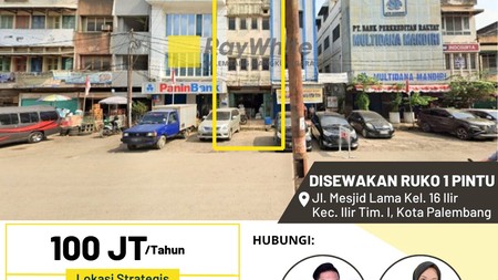 RUKO SEWA  MURAH PALEMBANG 