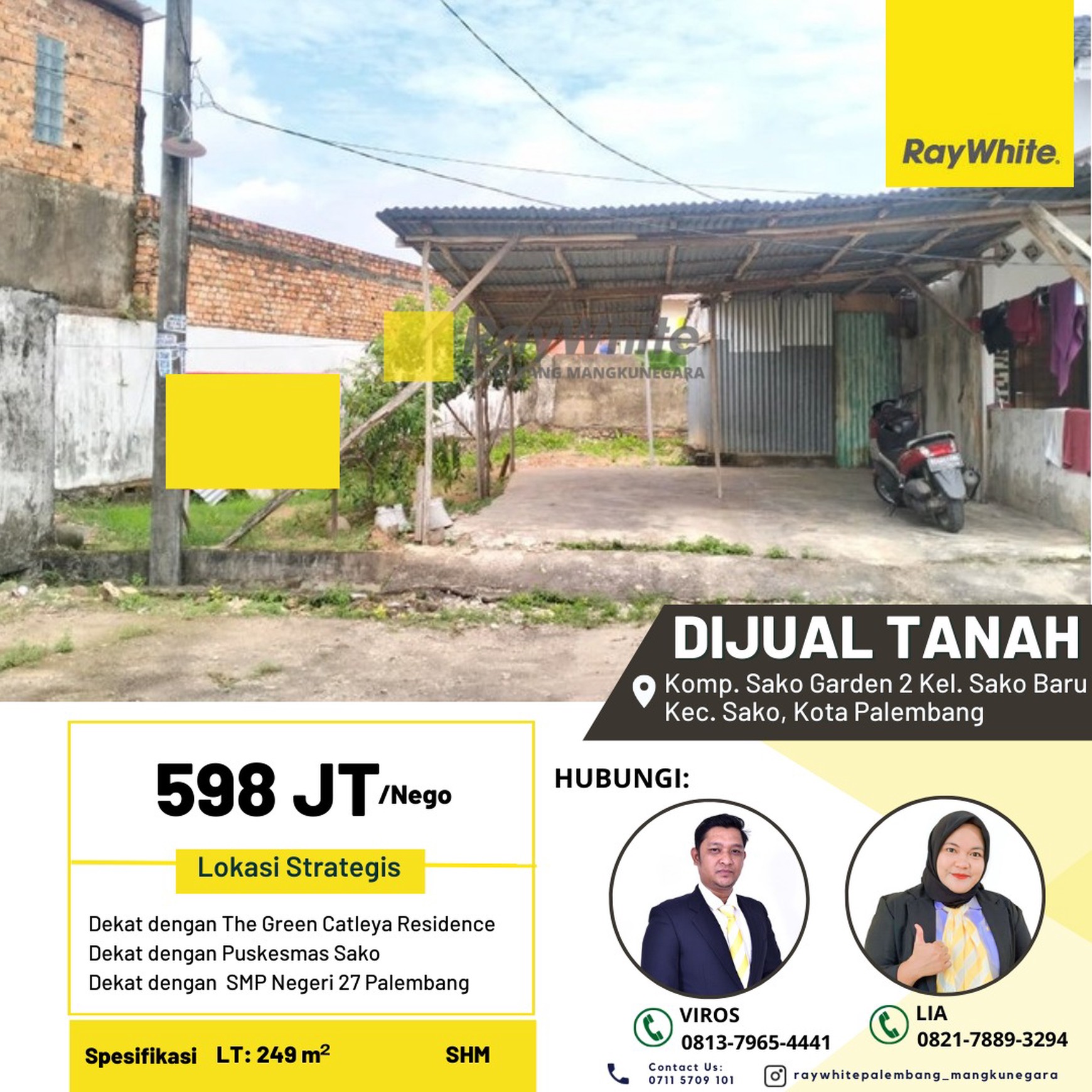 TANAH JUAL MURAH PALEMBANG