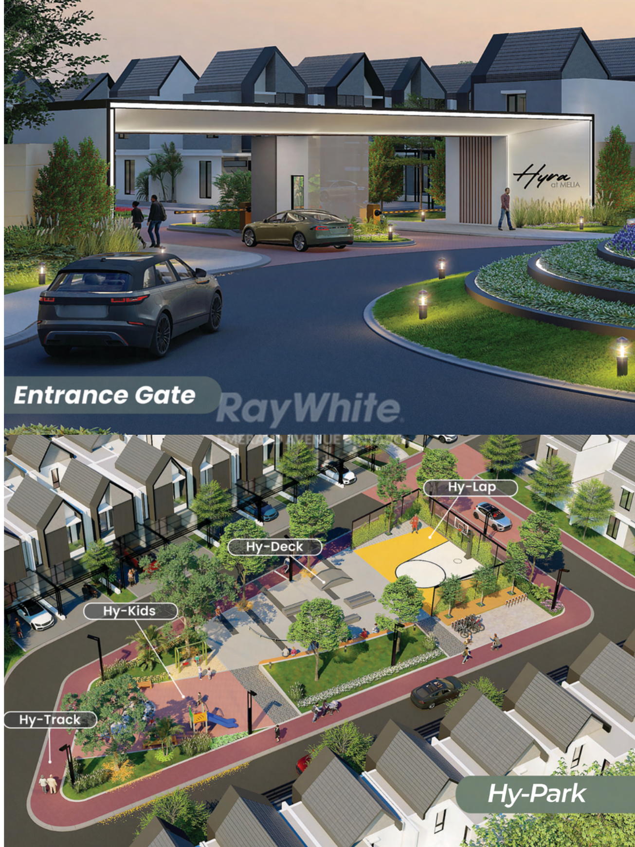 Rumah Baru 2 Lantai Tipe Lily 5x12 di Cluster Melia Hyra Graha Raya, Bintaro Tangerang Selatan