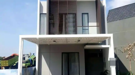 Rumah Baru 2 Lantai Tipe Lily 5x12 di Cluster Melia Hyra Graha Raya, Bintaro Tangerang Selatan