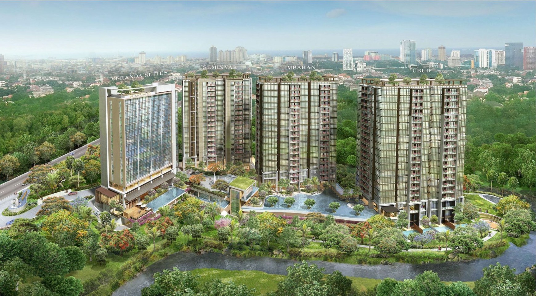 Dijual - Take Over Apartment Mewah 2BR di Lebak Bulus, Cilandak