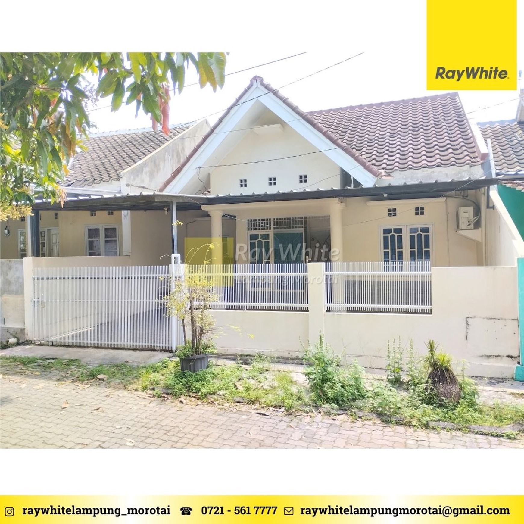 Jual rumah bumi asri kedamaian bandar lampung marriot lampung