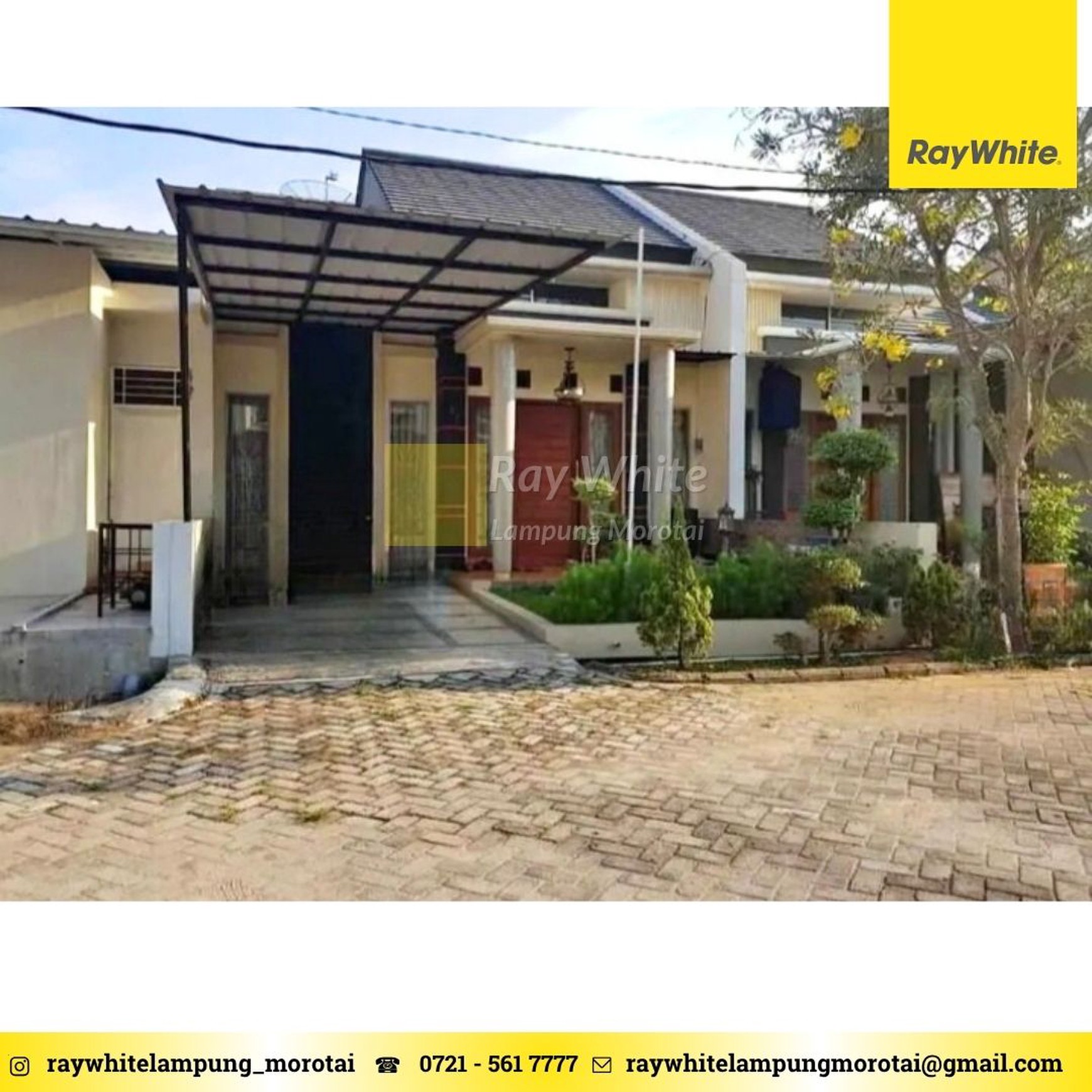 38 juta pewr tahun nego Rumah disewakan di sukarame bandar lampung area komplek cluster