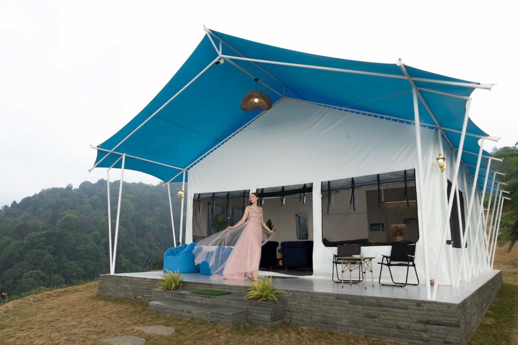 DIJUAL VILLA DAN GLAMPING MEWAH DI KAKI GN PANGRANGO, CISARUA