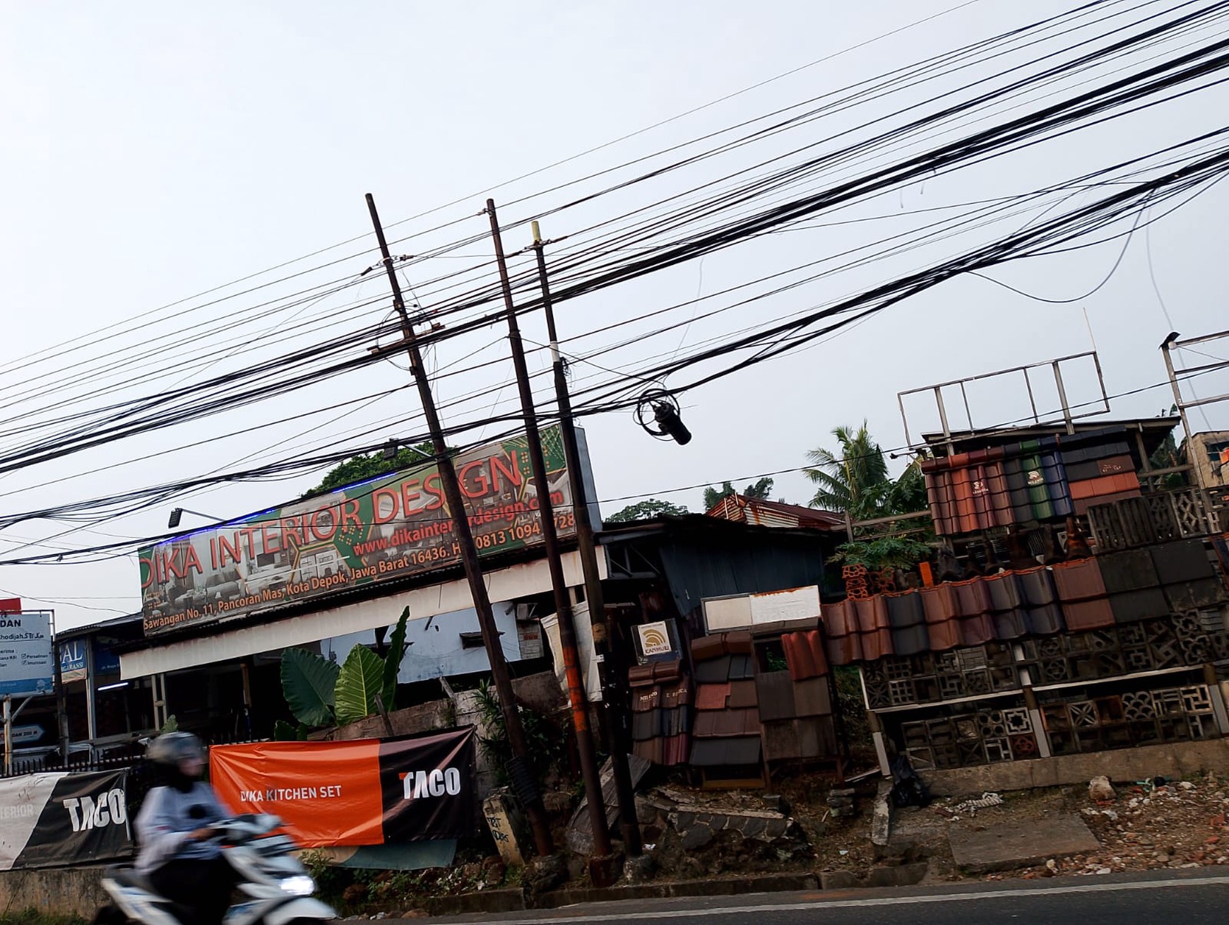 Kavling Murah Siap Bangun Lokasi Pinggi Jalan @Sawangan, Depok