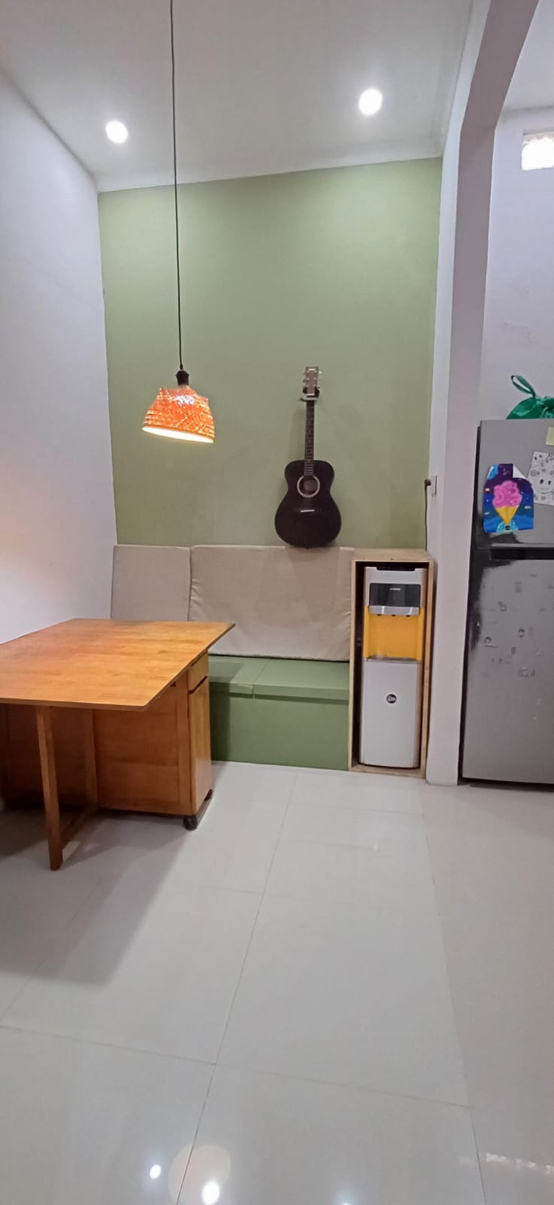 Dijual rumah modern lengkap dan nyaman dalam cluster bebas banjir