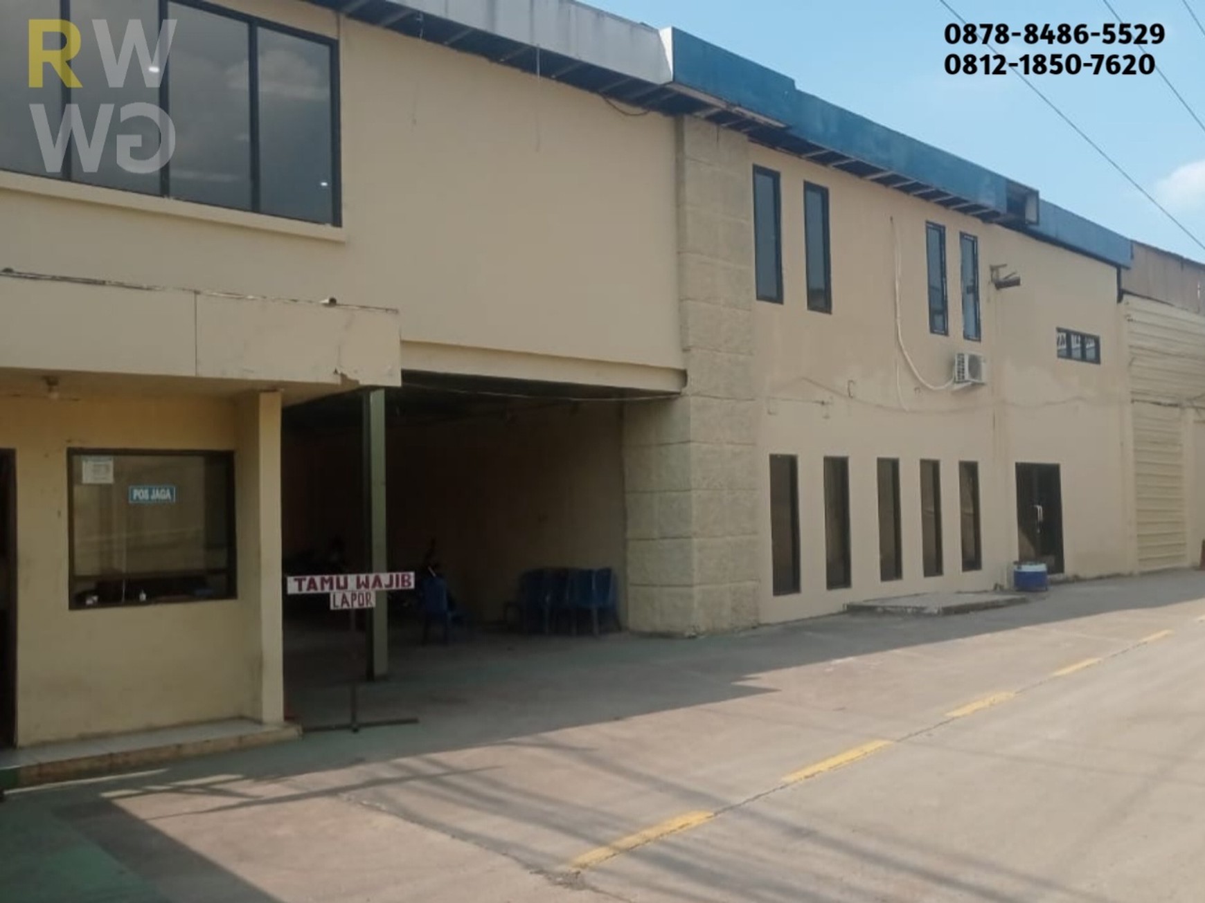 Gudang Workshop Dijual Murah di Setu Bekasi - 2 Lantai, Parkir Luas & Lokasi Strategis