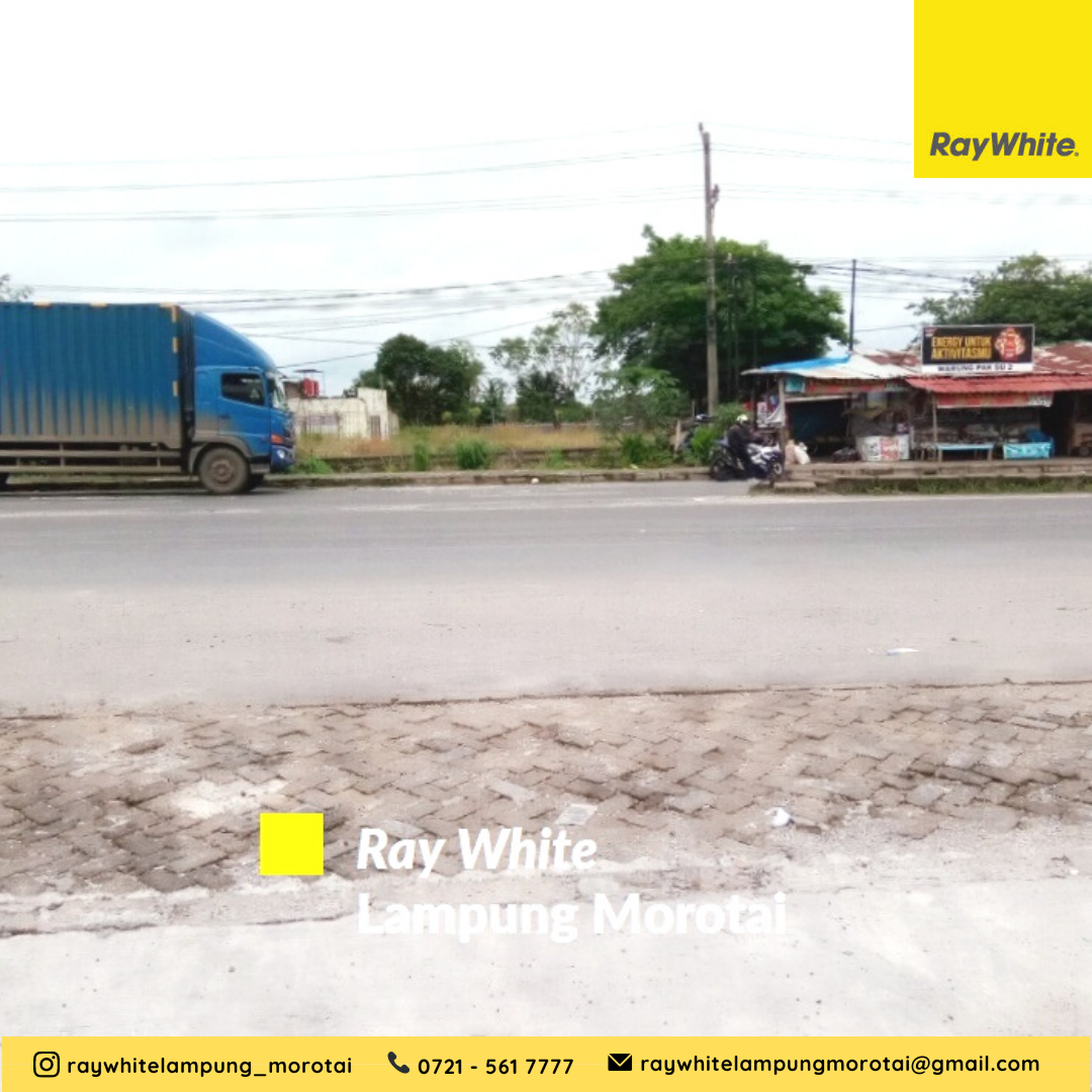 DIJUAL SEBIDANG TANAH DI BYPASS SOEKARNO RAJABASA BANDAR LAMPUNG