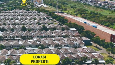 Rumah Dijual 2 Lantai Murah dan Furnished, Lingkungan Aman dan Nyaman di GreenLake Citraland Surabaya Dekat dengan Pakuwon City dan Grand Pakuwon
