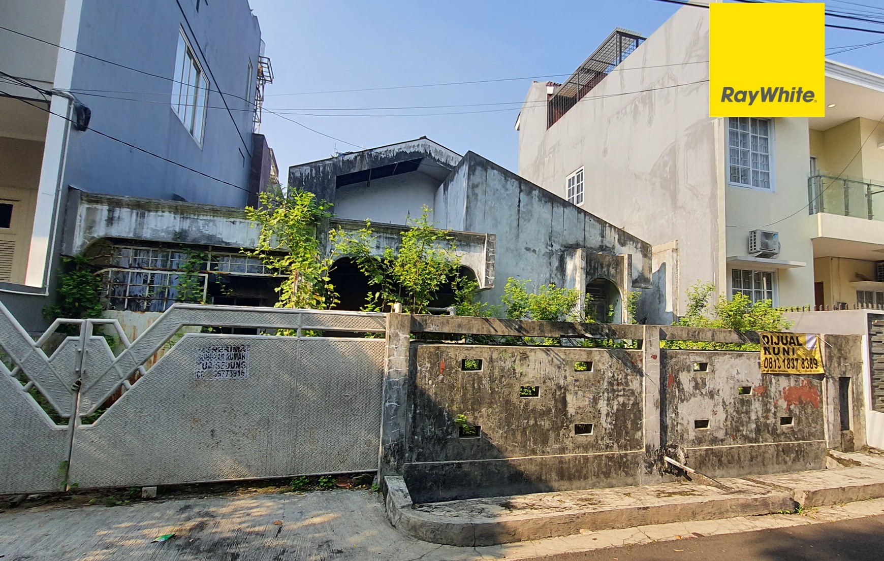 Kavling + Bangunan (rumah rusak), Cocok Untuk Investasi Atau Bangun Baru