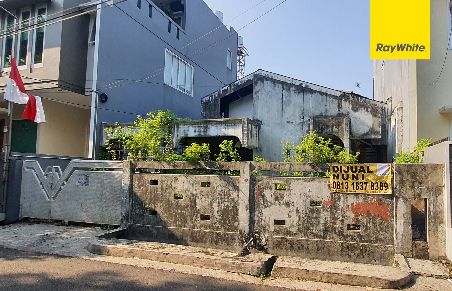 Kavling + Bangunan (rumah rusak), Cocok Untuk Investasi Atau Bangun Baru