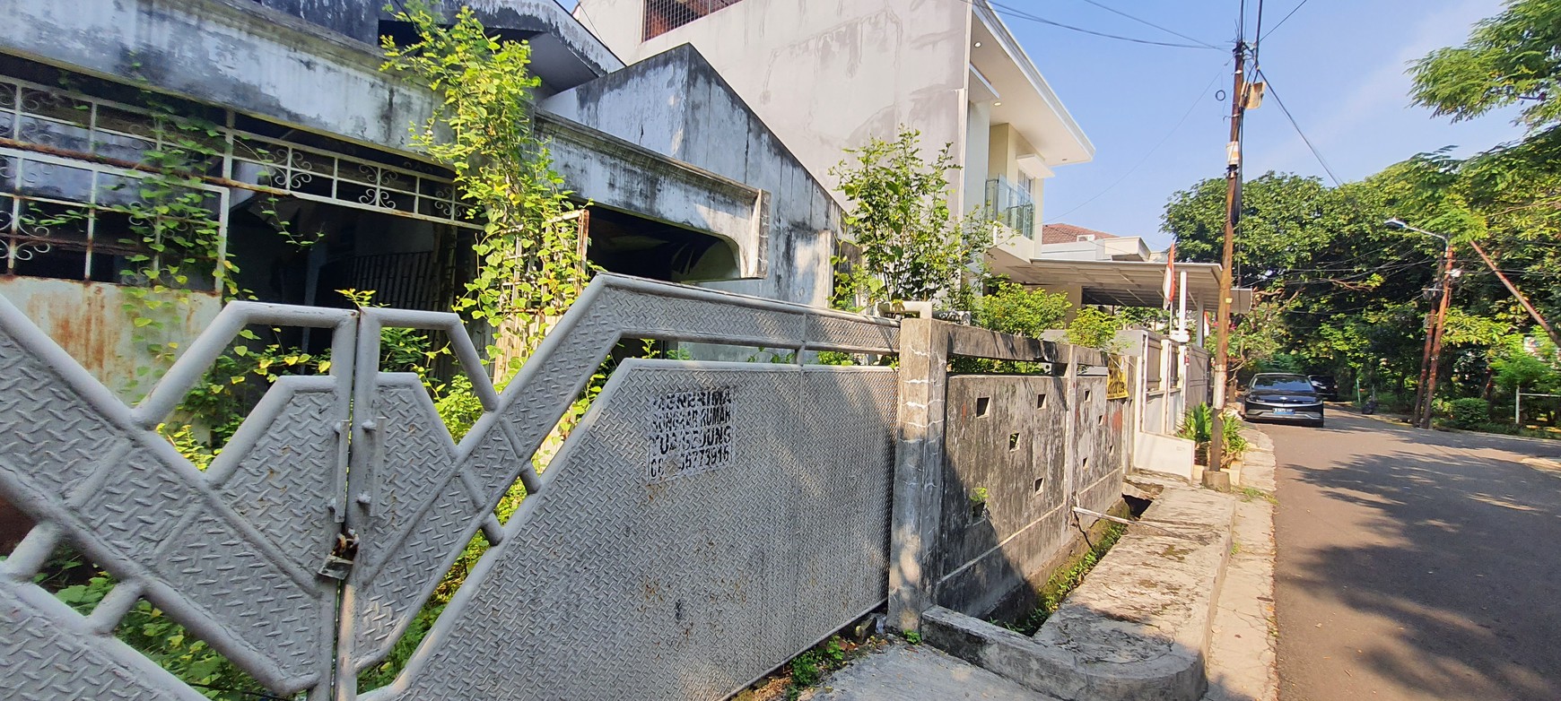 Kavling + Bangunan (rumah rusak), Cocok Untuk Investasi Atau Bangun Baru