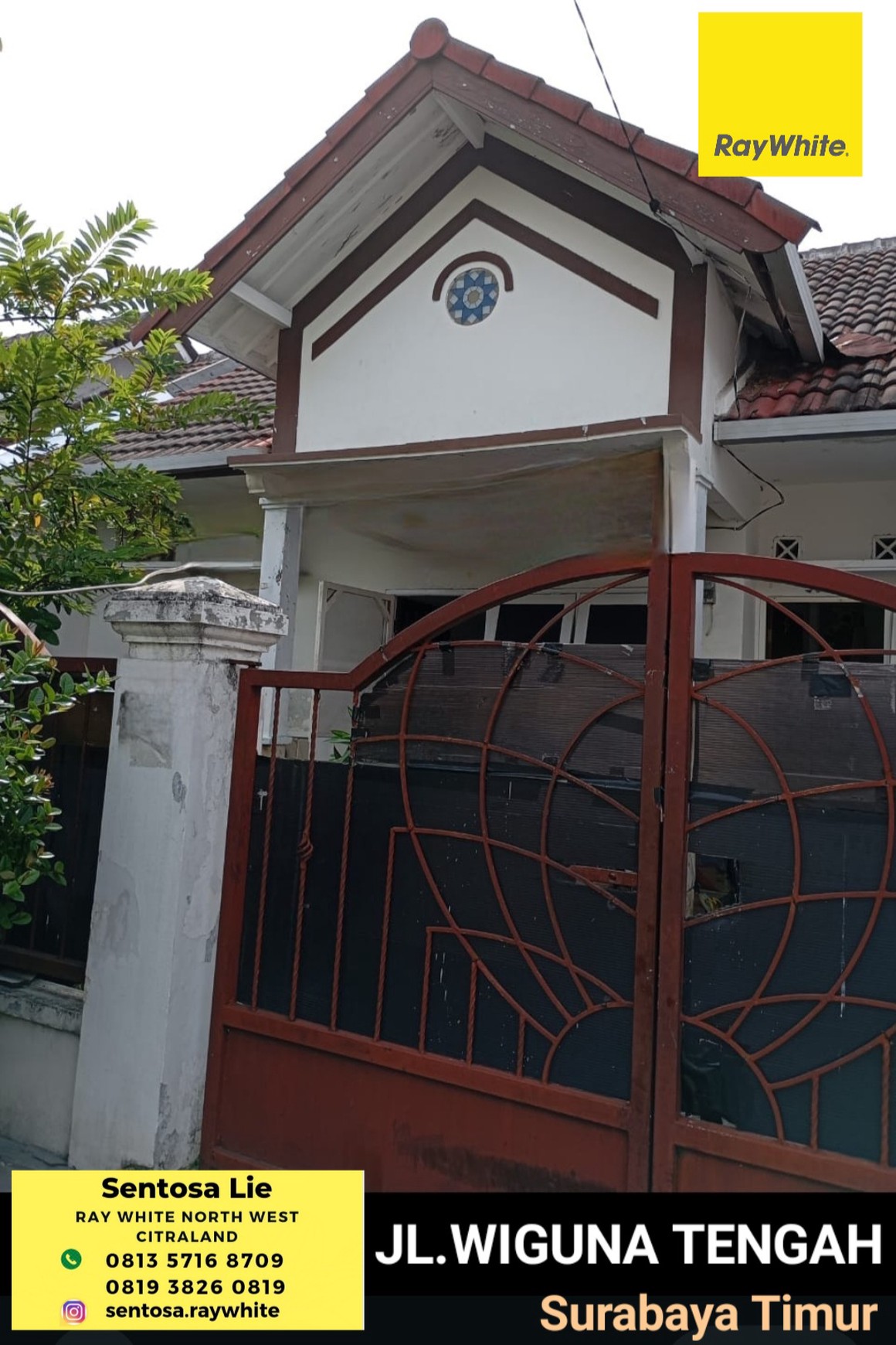 Dijual Rumah Wiguna Tengah - Gunung Anyar - Surabaya Timur Dekat Upn, Akses Tol Tambak Sumur , Dekat Bandara Juanda
