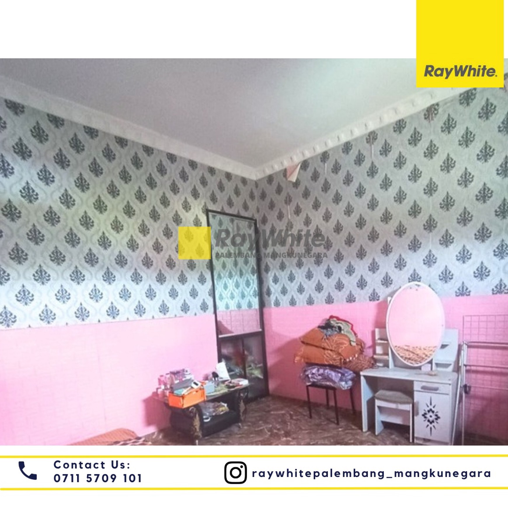 Dijual Rumah di Jl. Taqwa Mata Merah Perum. Cipta Permai Kel. Sei Selincah Kec. Kalidoni, Kota Palembang