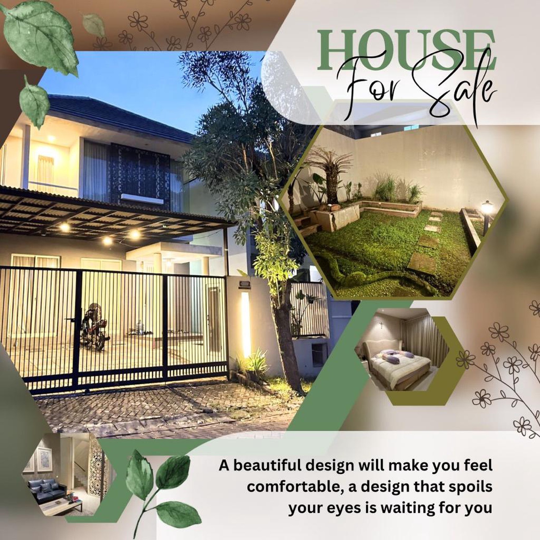 Dijual Cepat Rumah Alam Galaxy Surabaya Barat