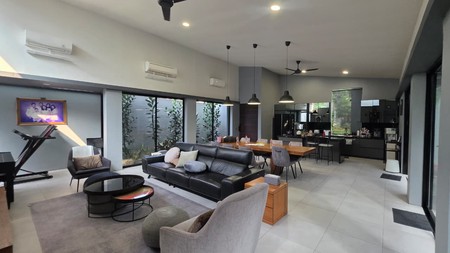 Cluster Bellagio The Green BSD City jual rumah strategis tengah kota dekat tpll in dan out bsd city siap huni 
