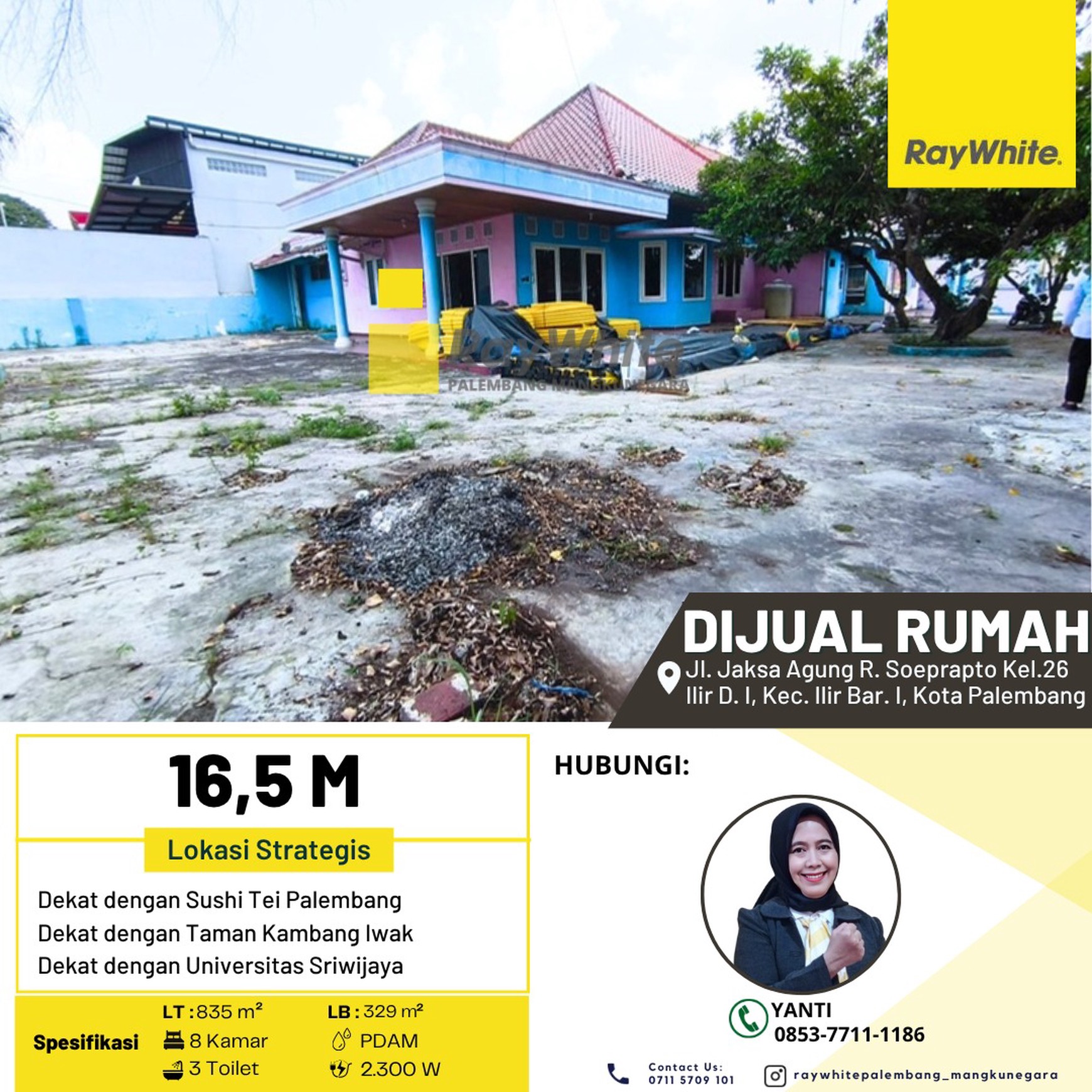 Rumah Hitung Tanah Area Cipete