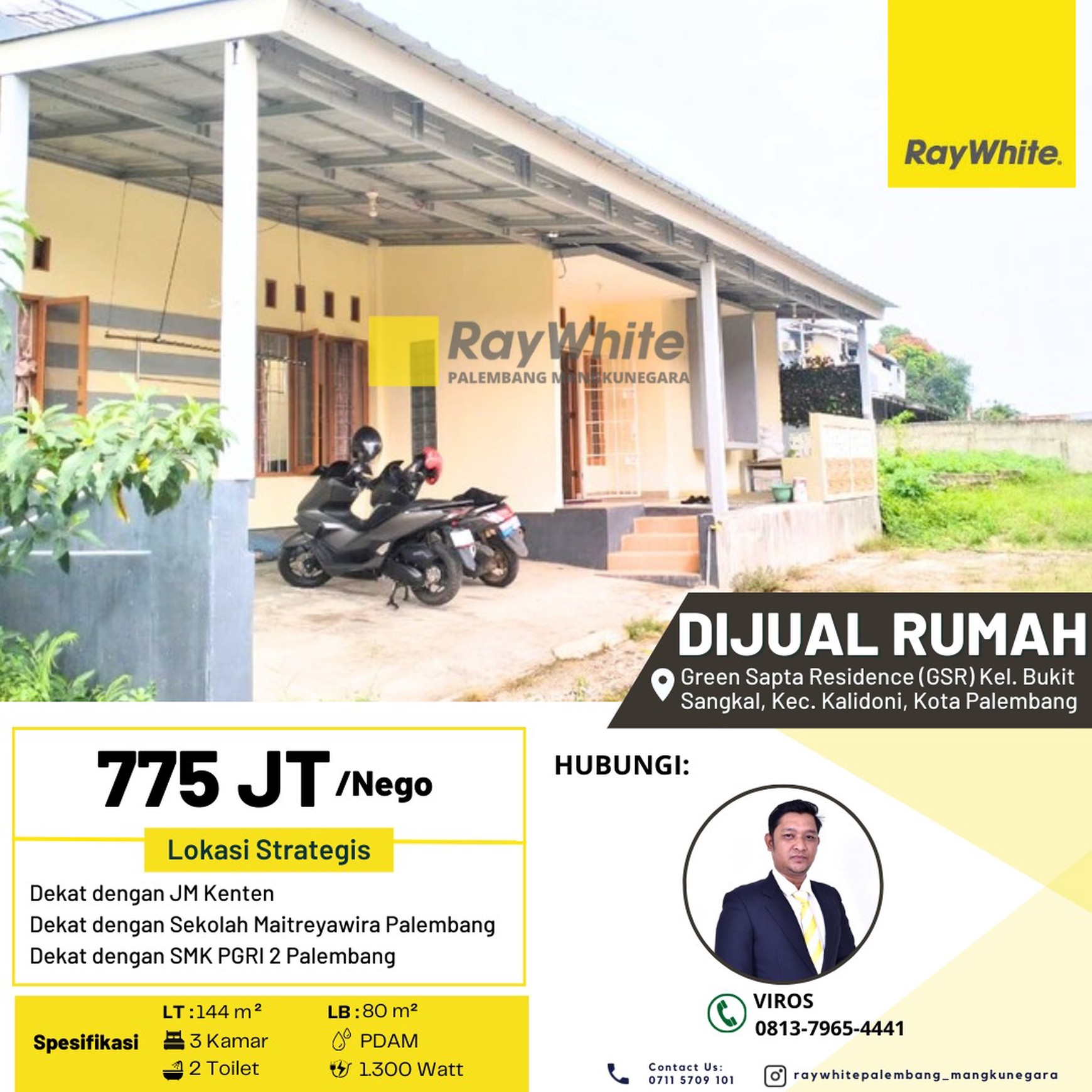 Rumah Hitung Tanah Area Cipete