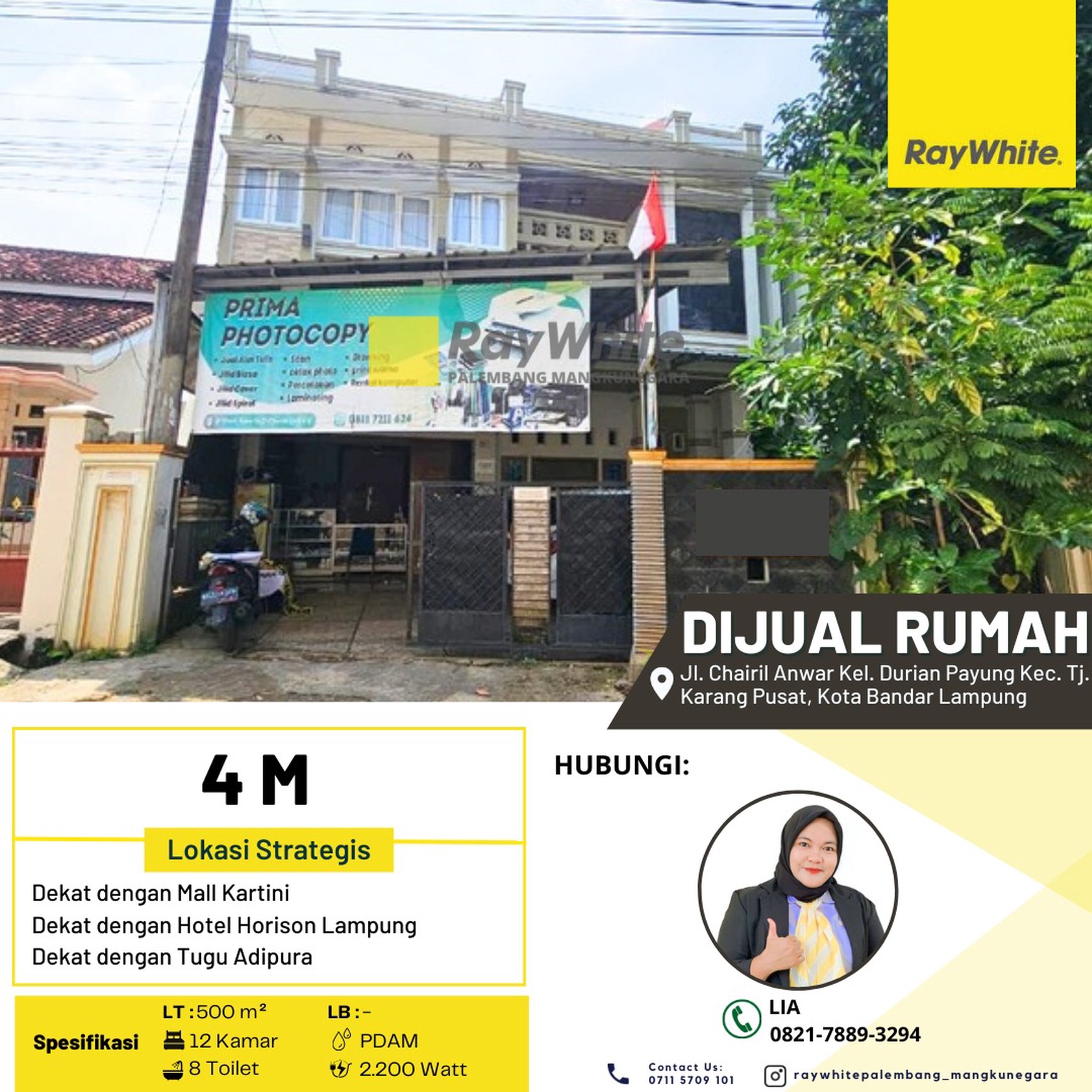 Rumah Hitung Tanah Area Cipete