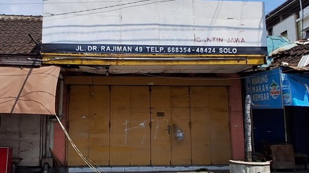 Dijual Ruko 2  - 1 lantai Lokasi Strategis di gajahan solo