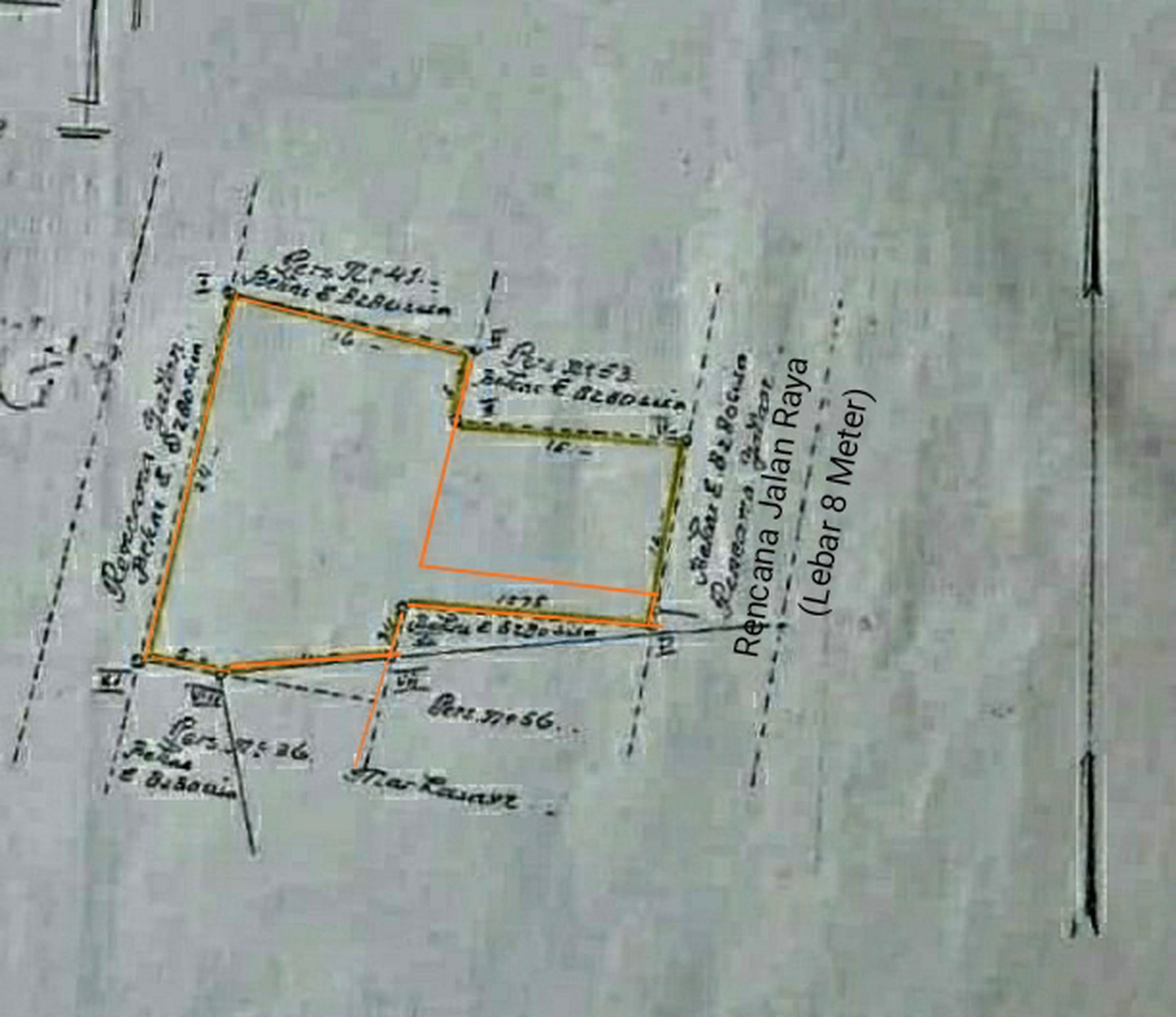 Kavling/ Tanah Murah Ngantong, Strategis Cocok Untuk Kos'an / Kontrakan di Tanjung Barat Jaksel