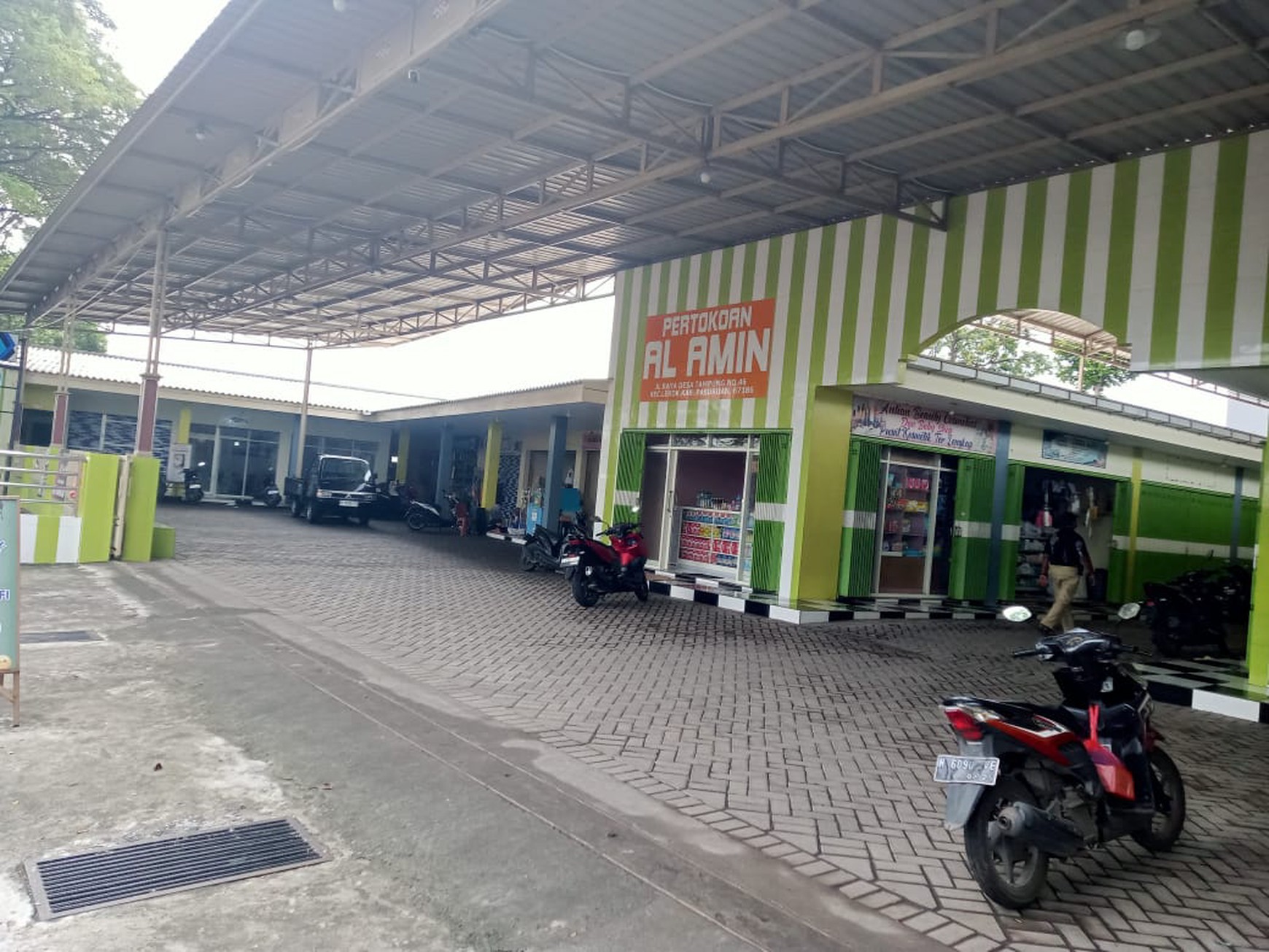 Dijual 924 m2 Tanah + Bangunan Pertokoan Pasuruan Jatim Area Nol Jalan Tampung - Lekok - Pasuruan Cocok Buat Segala Usaha