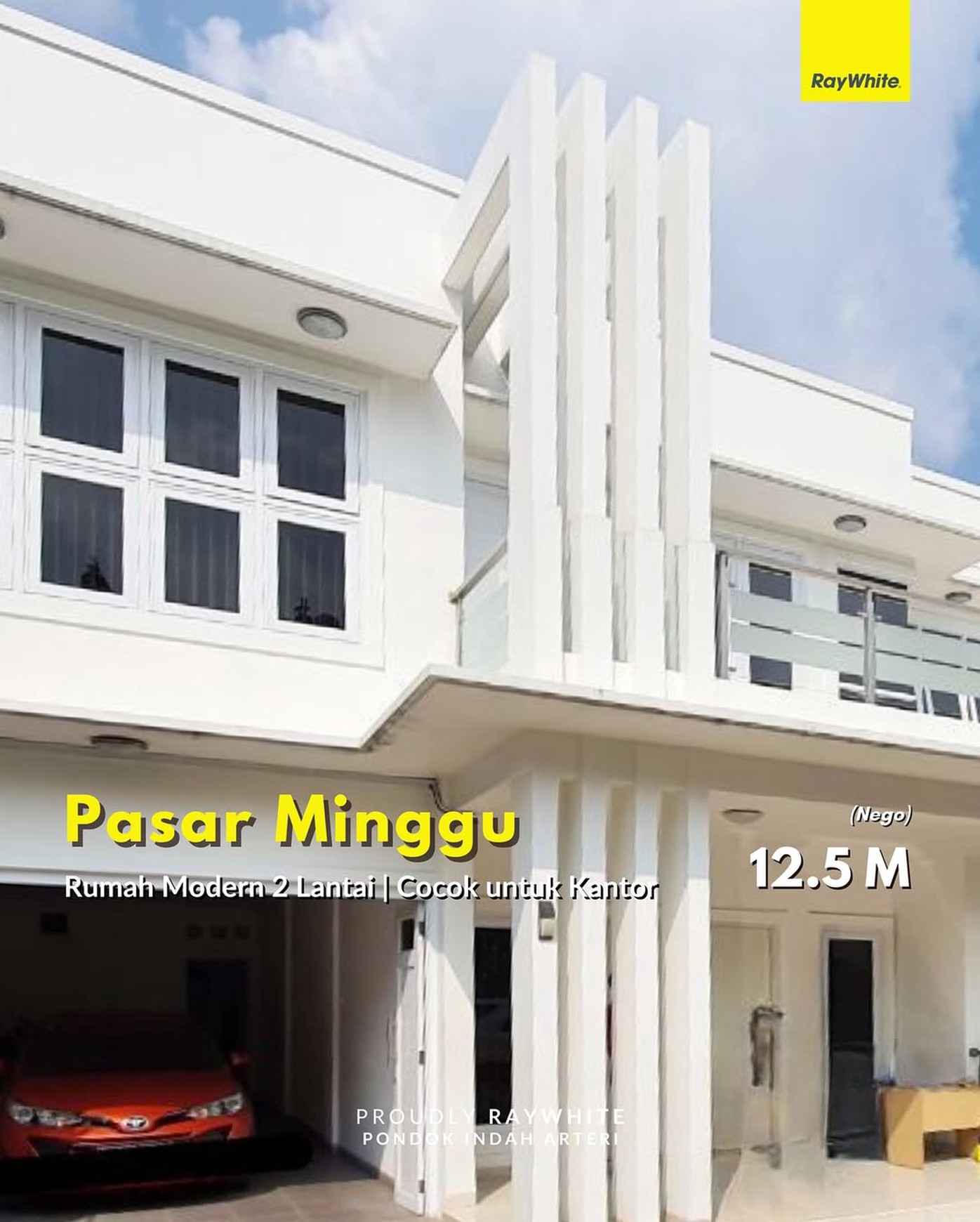 Dijual Cepat Rumah Strategis Jatipadang  Jakarta Selatan  Bisa untuk Kantor, Klinik, atau Hunian Keluarga