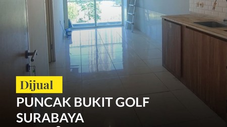 Apartemen Dijual Puncak Bukit Golf Surabaya View Golf Surabaya