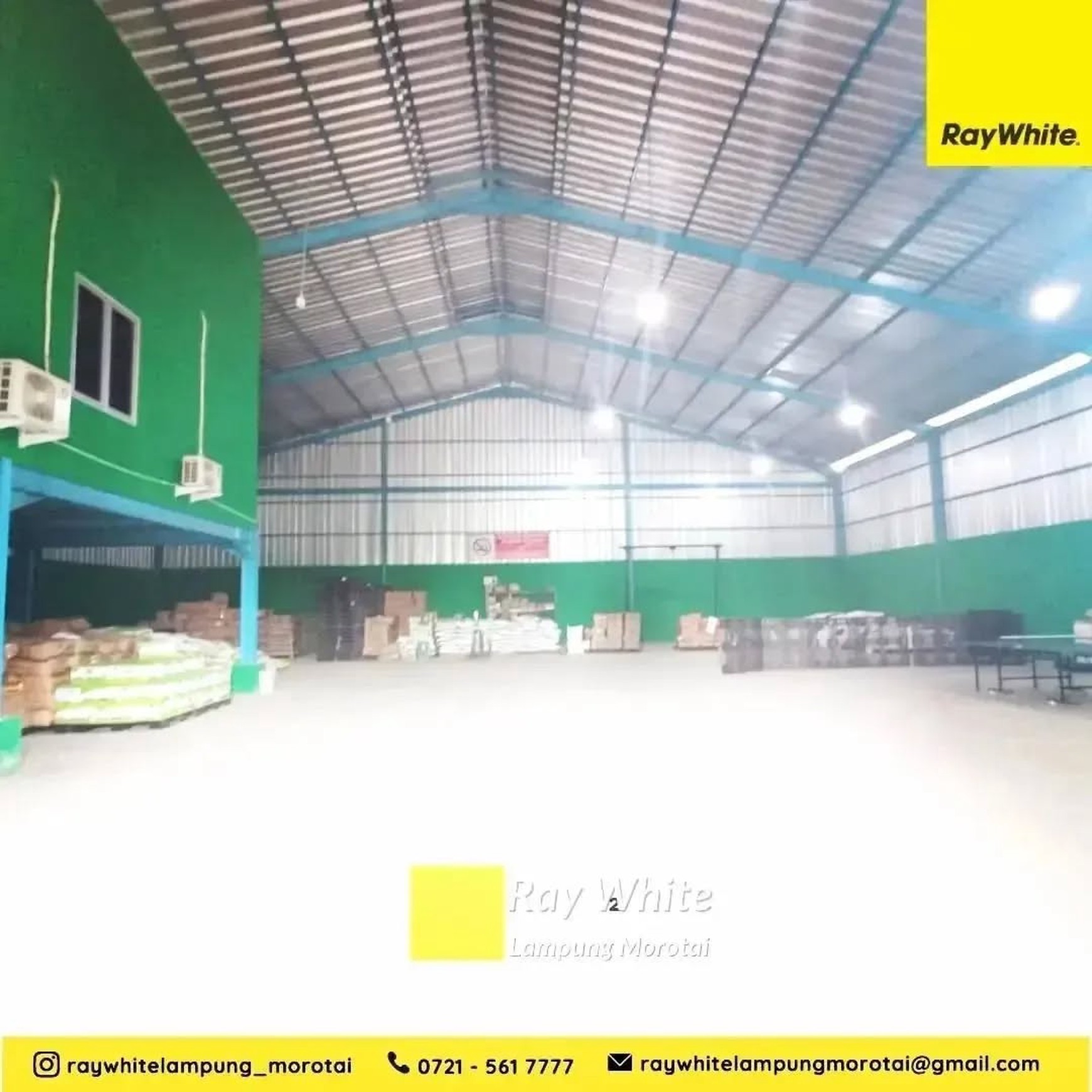 DIJUAL TANAH BONUS GUDANG DI NATAR LAMPUNG SELATAN