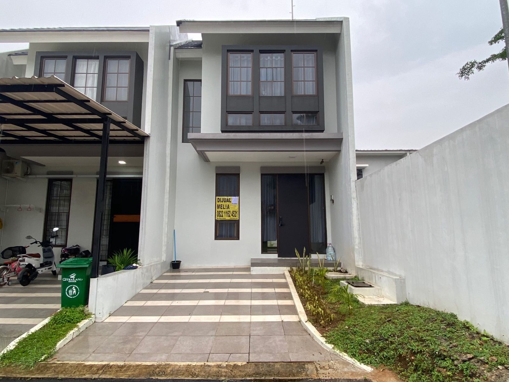 RUMAH CANTIK MINIMALIS 2 LANTAI DI CITRALAND CIBUBUR