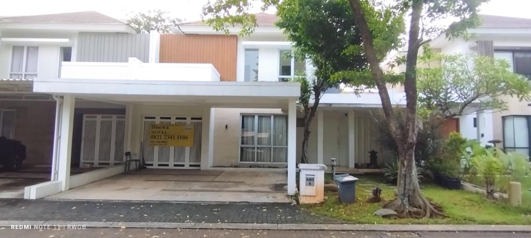 Disewakan rumah di De Park Cluster Cajuputy - BSD City Tangerang Selatan