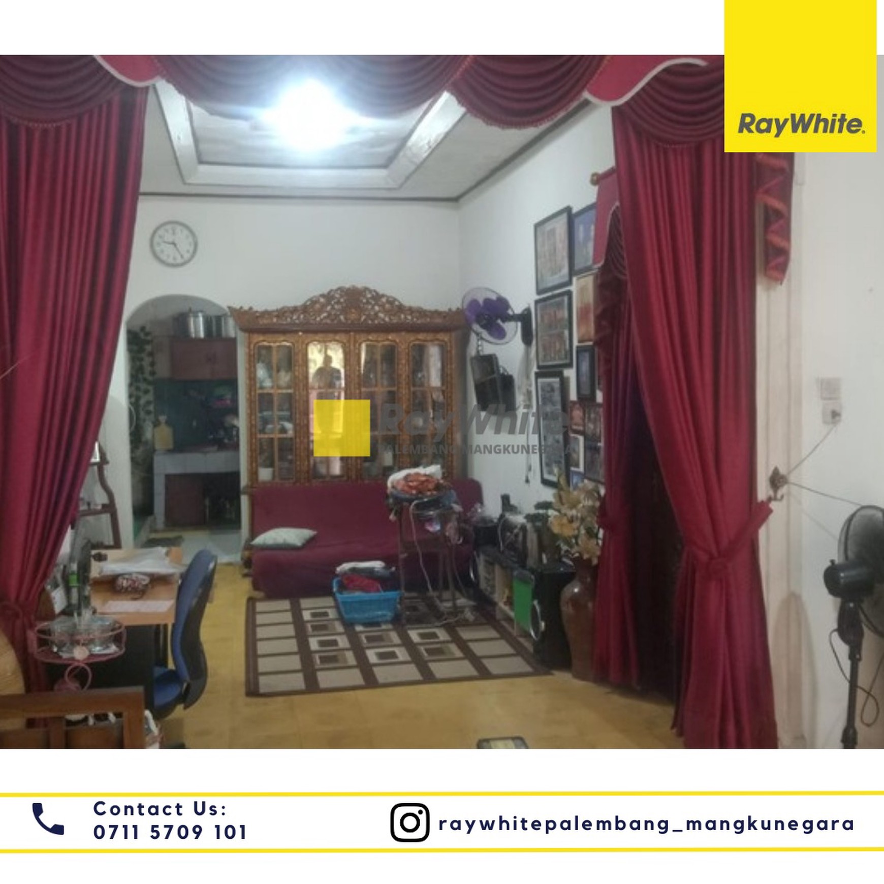 Rumah dekat Polda Sumsel.