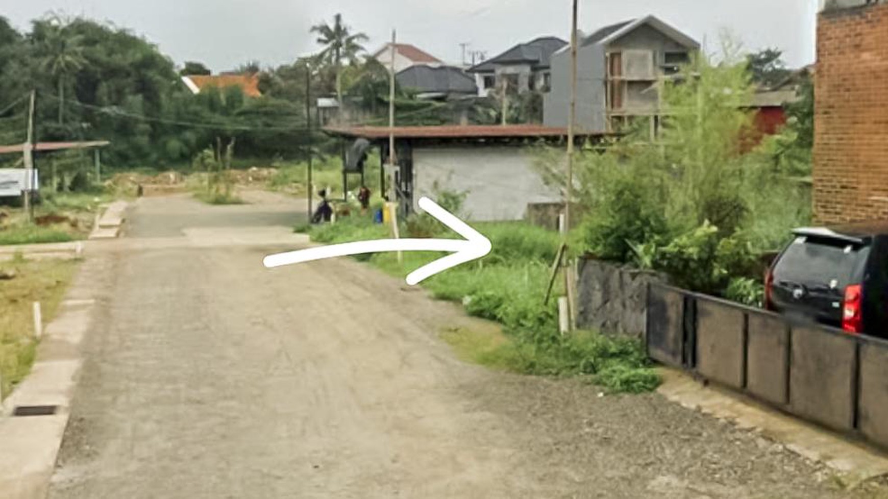 Di jual Tanah Kavling Asri di Komp Sai Eduliving Mampang Depok