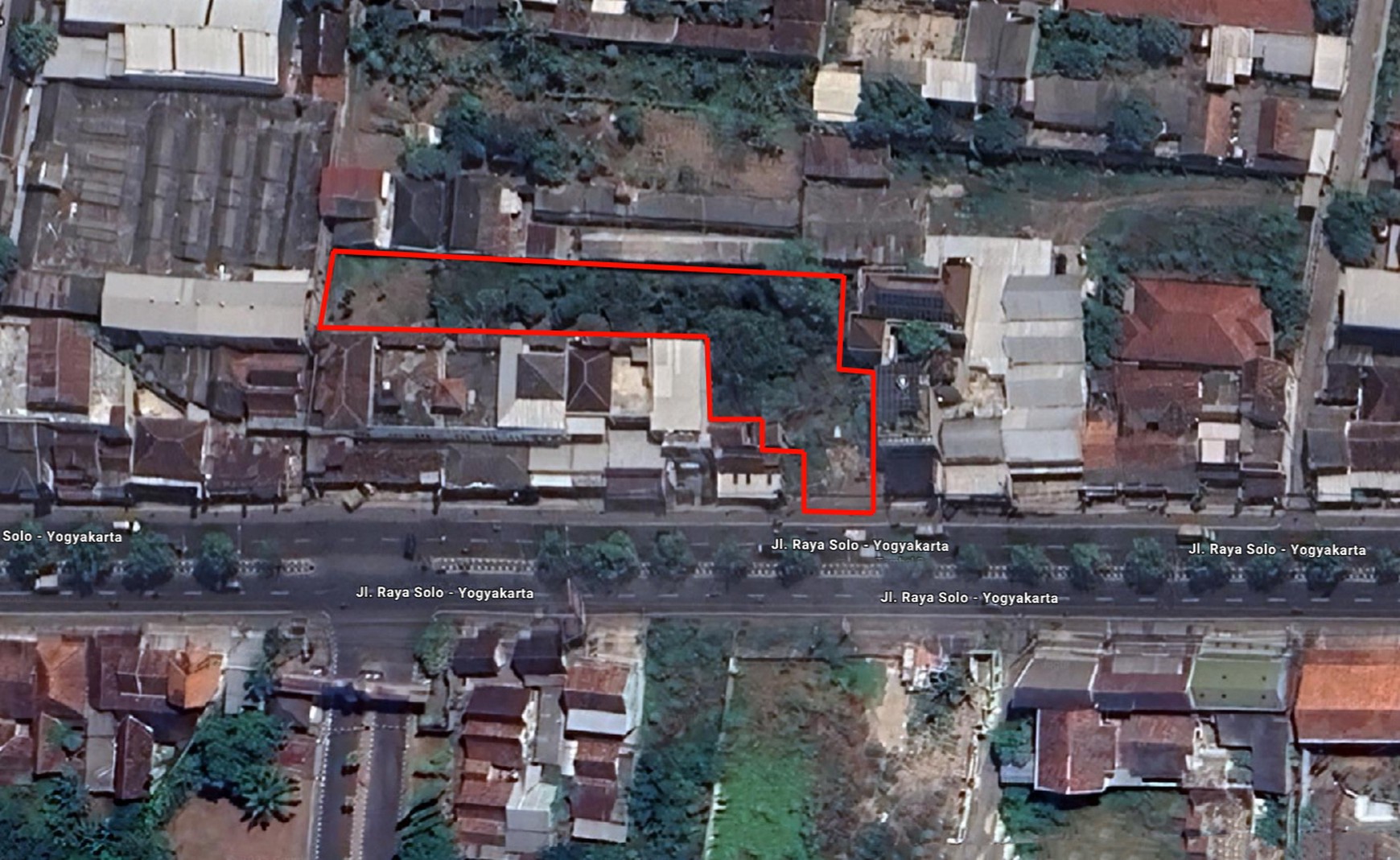 Tanah 2315 Meter Persegi Lokasi Strategis Dijalan Jogja-Solo