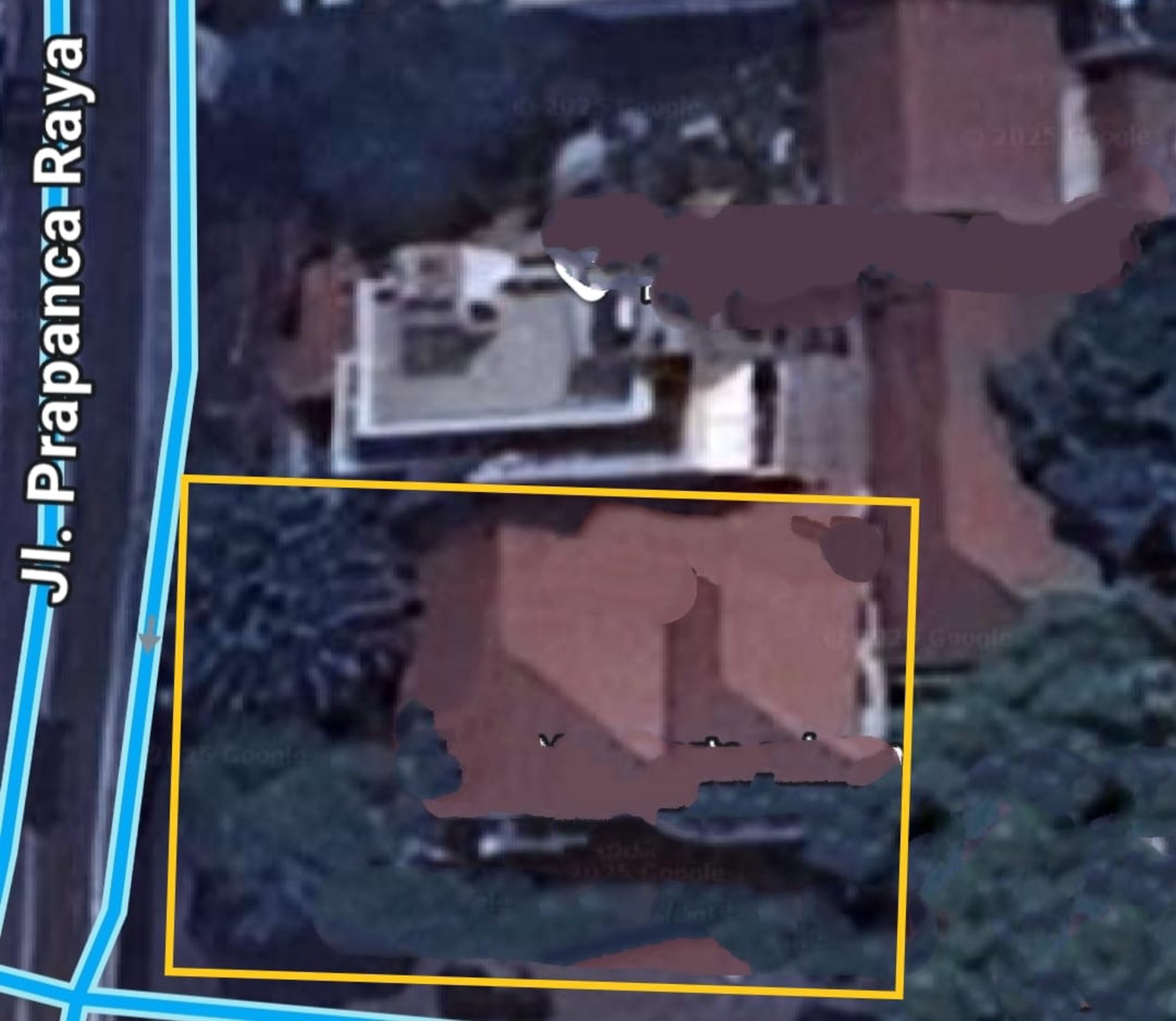 Rumah Hitung Tanah di Bawah NJOP Di Jalan Raya Prapanca Kebayoran Baru