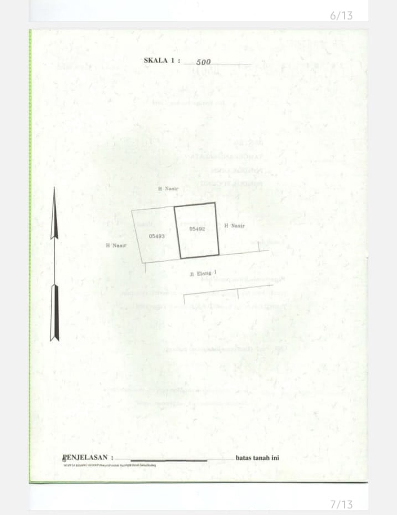 Rumah Hitung Tanah Area Cipete