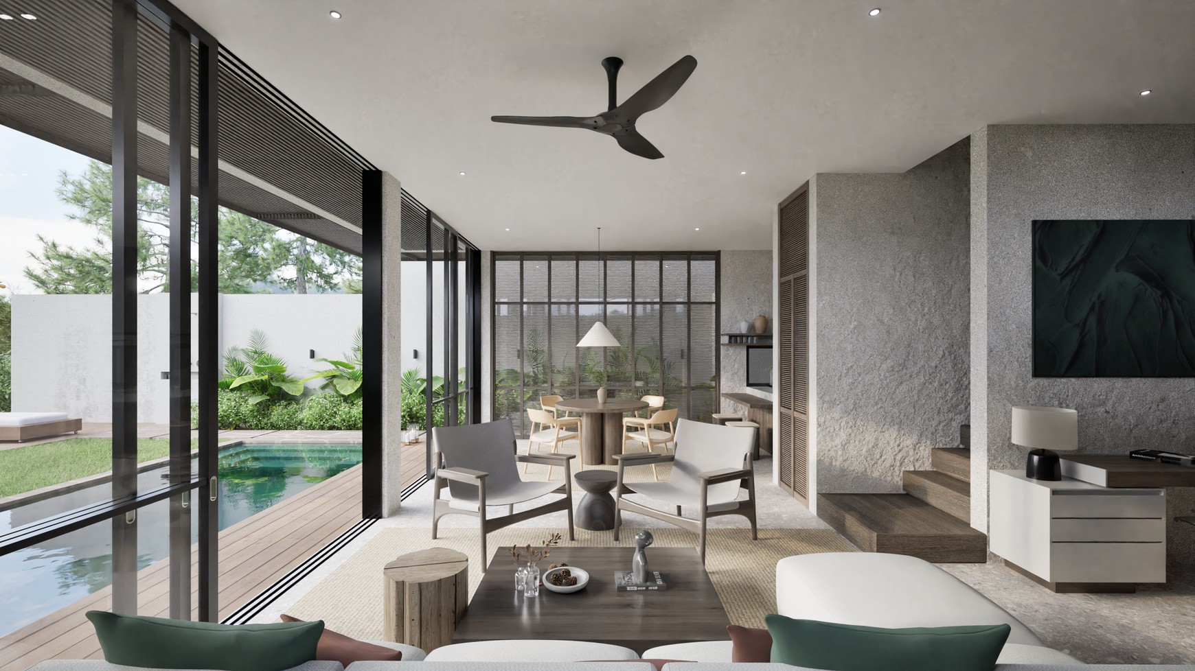 Turnkey 2-Bedroom Villa For Sale Near Balangan Beach