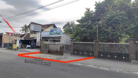 Tanah Pekarangan 1773 Meter Persegi, Lokasi Dekat Pasar Cebongan, Mlati, Sleman