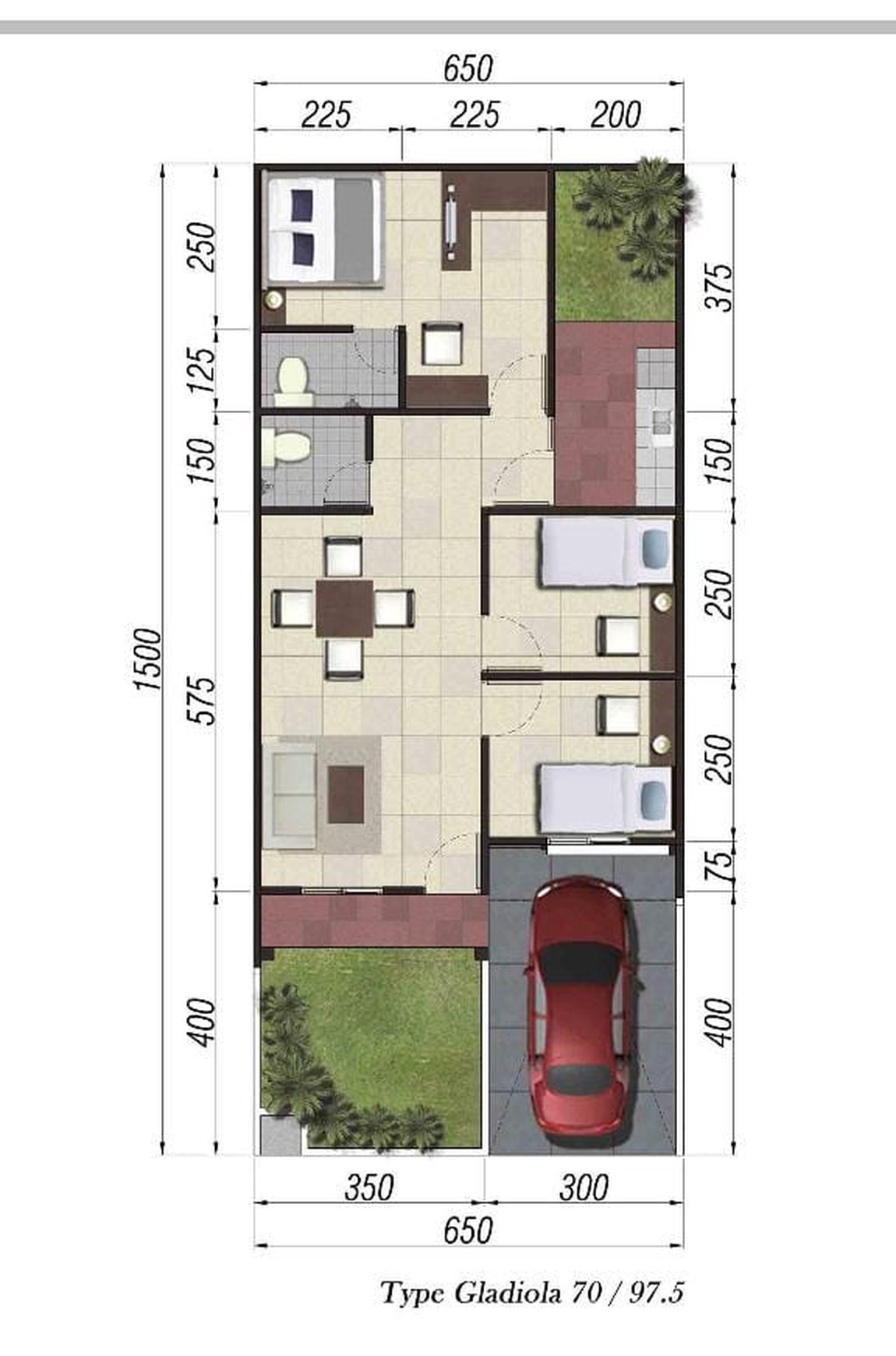 Rumah Jade Hamlet Termurah BU