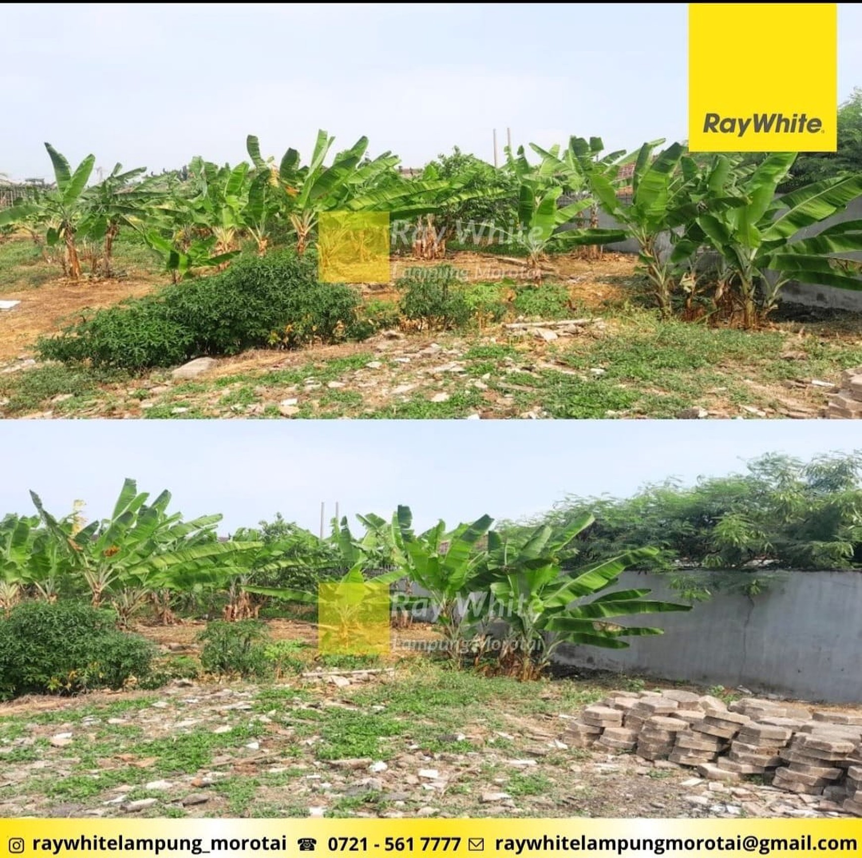 Dijual tanah luas 6000 m² di Antasari