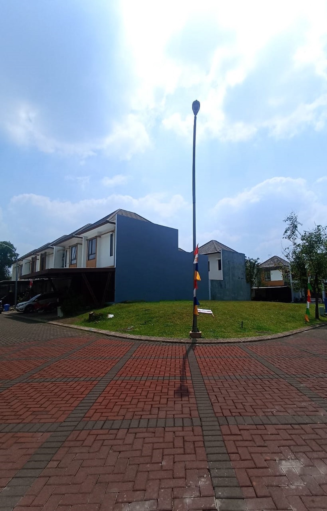 Kavling Hoek Posisi Depan Kireina Park BSD city