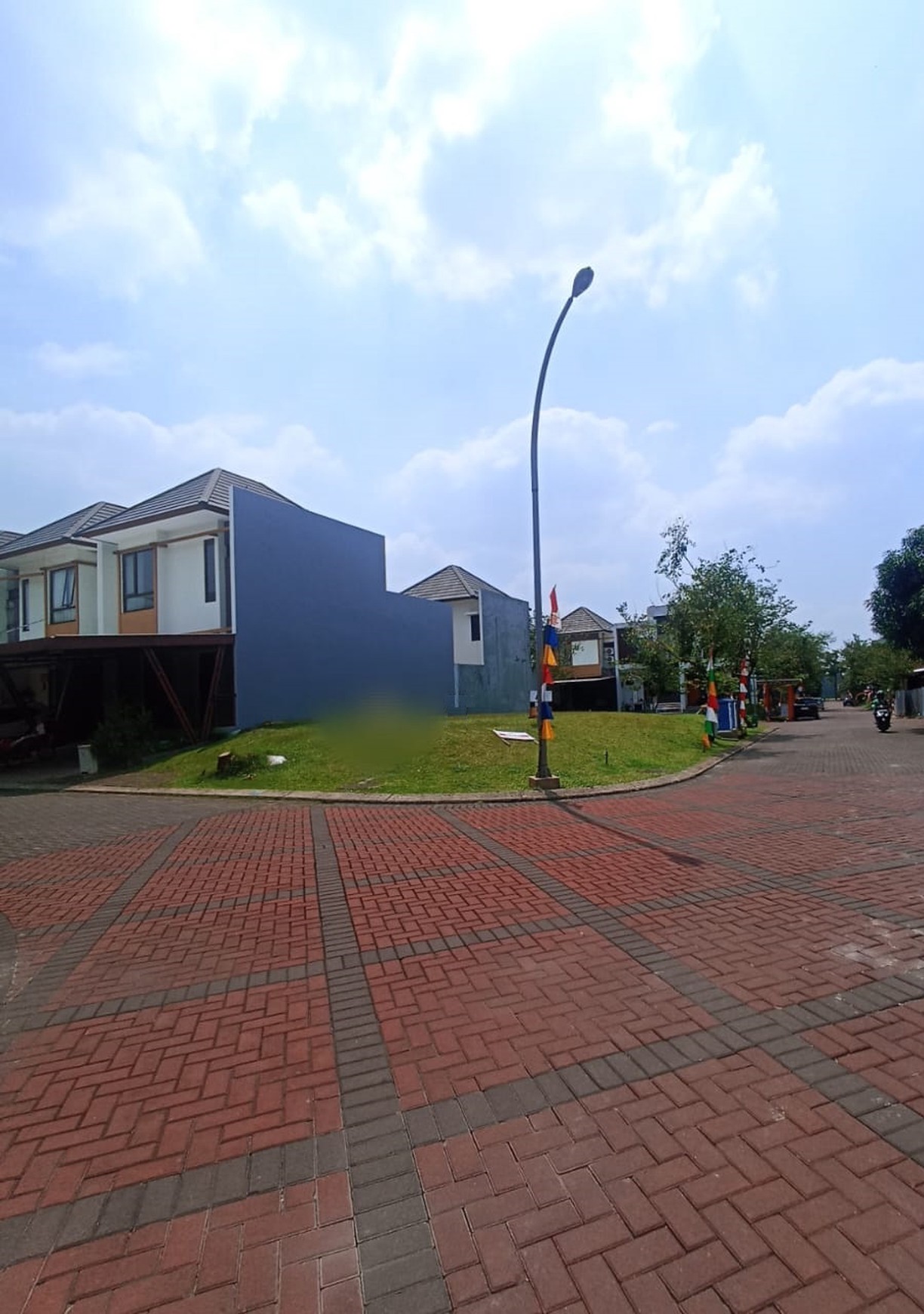 Kavling Hoek Posisi Depan Kireina Park BSD city