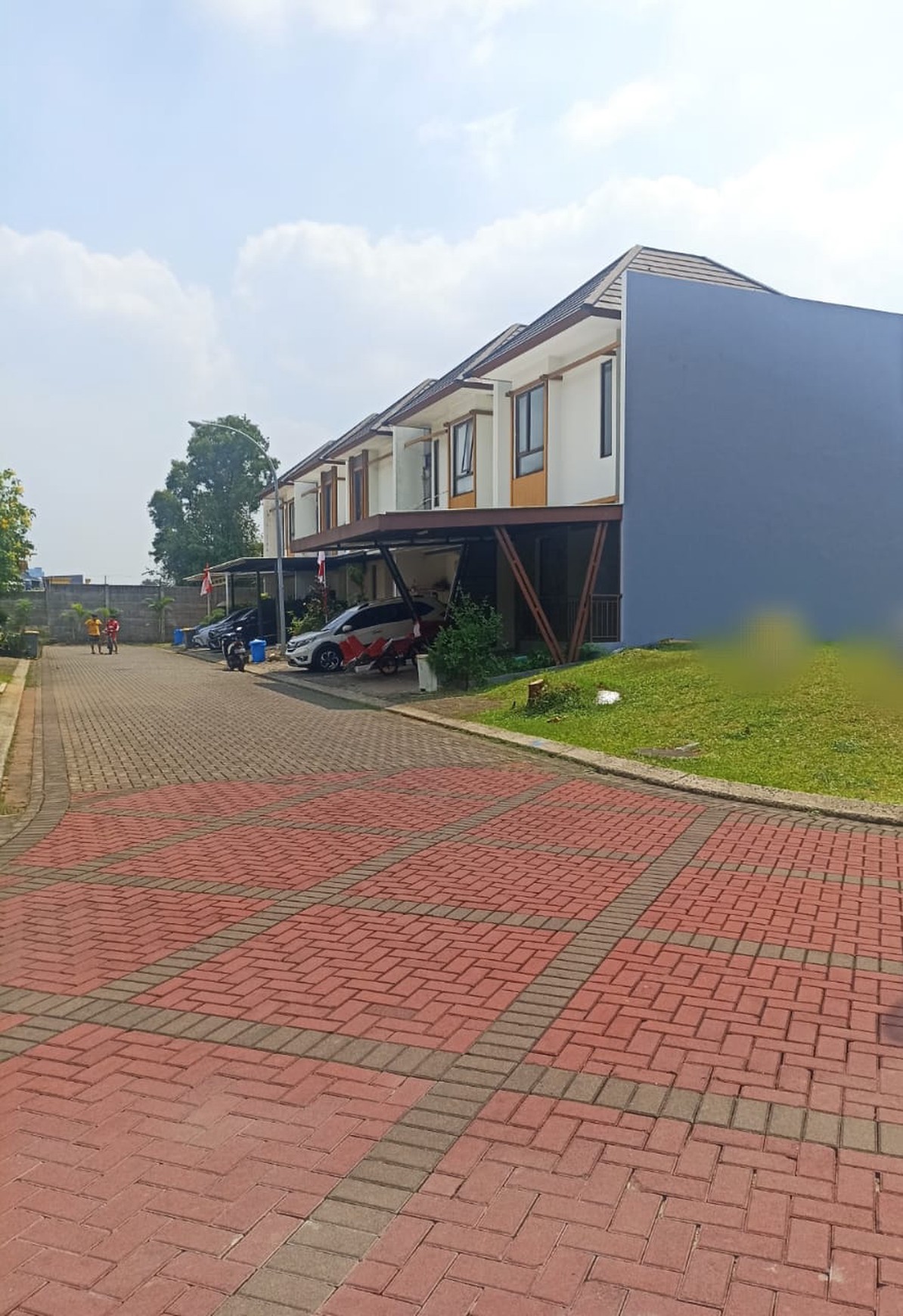 Kavling Hoek Posisi Depan Kireina Park BSD city